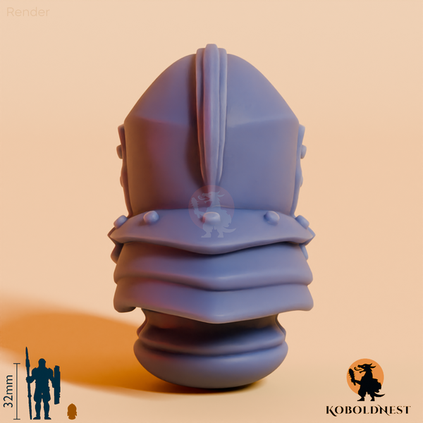 Männerkopf - 71