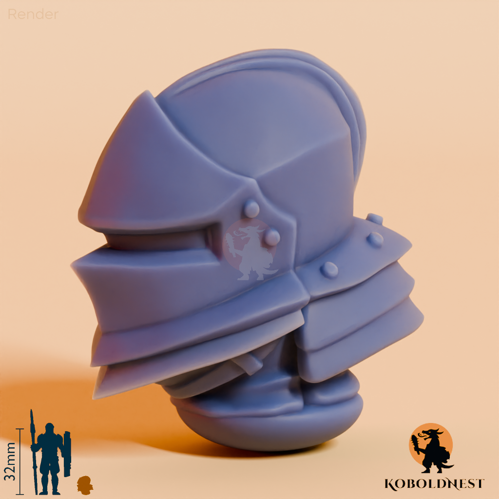 Männerkopf - 71