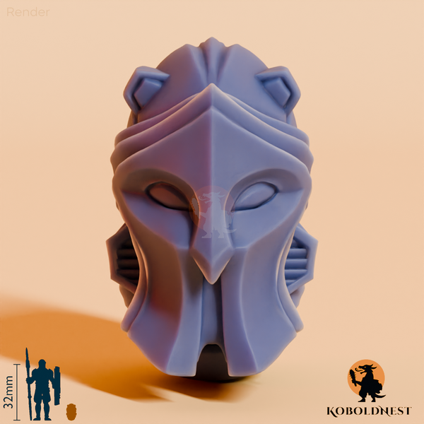 Männerkopf - 76