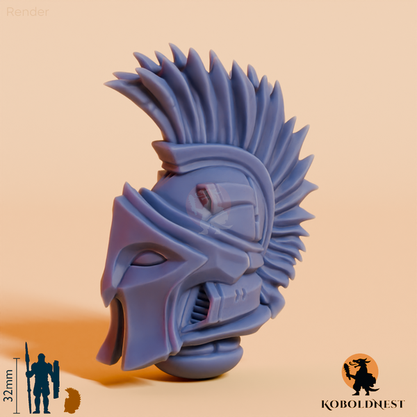 Männerkopf - 77