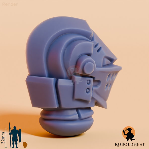 Männerkopf - 79