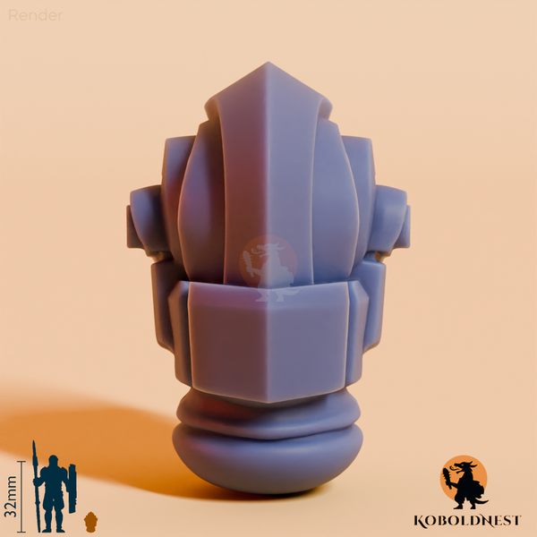 Männerkopf - 79