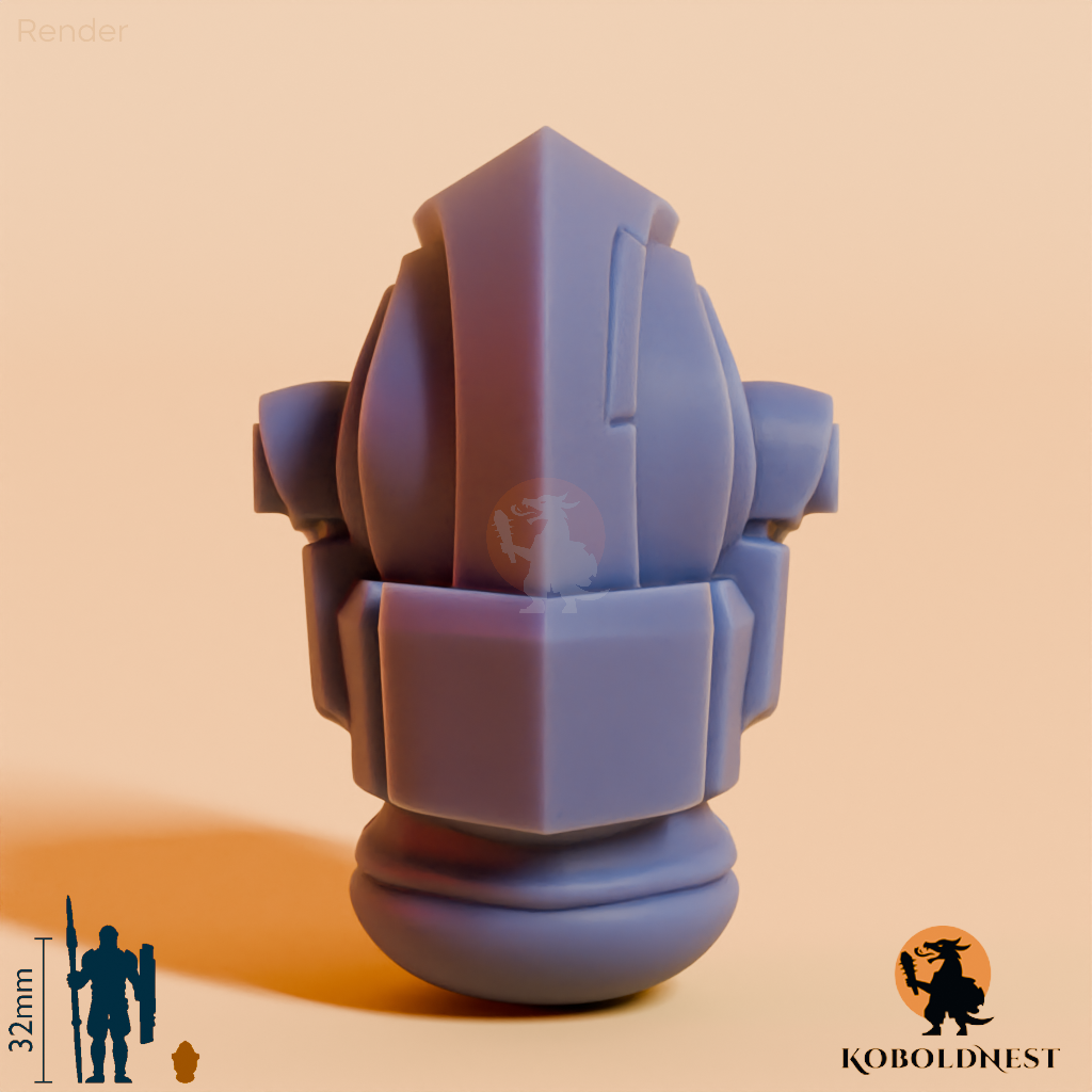 Männerkopf - 80