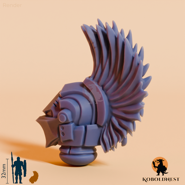 Männerkopf - 81