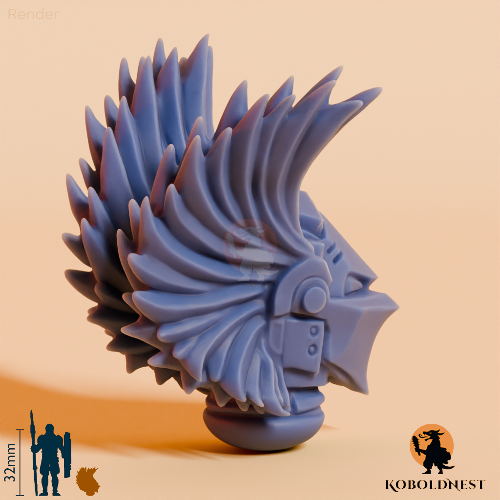 Männerkopf - 82