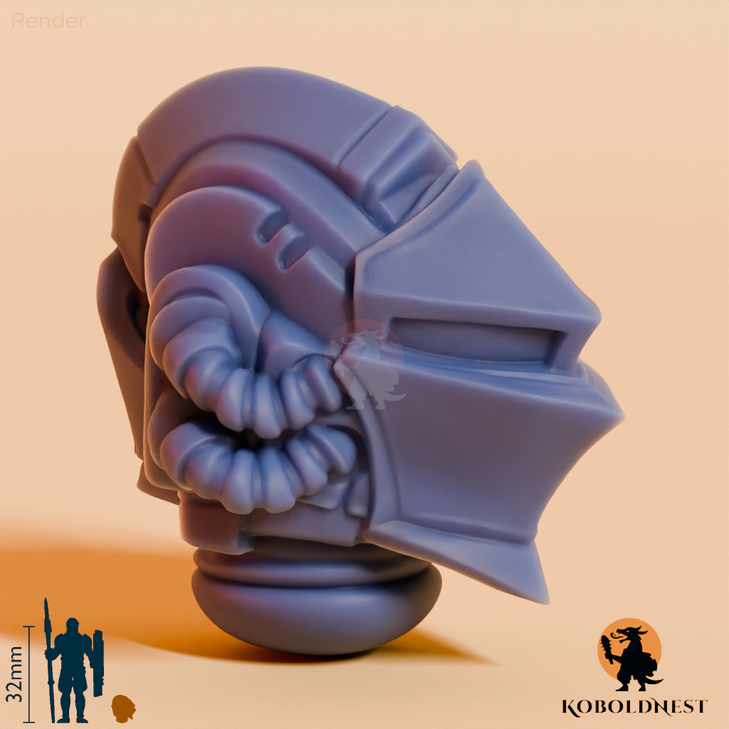 Männerkopf - 85