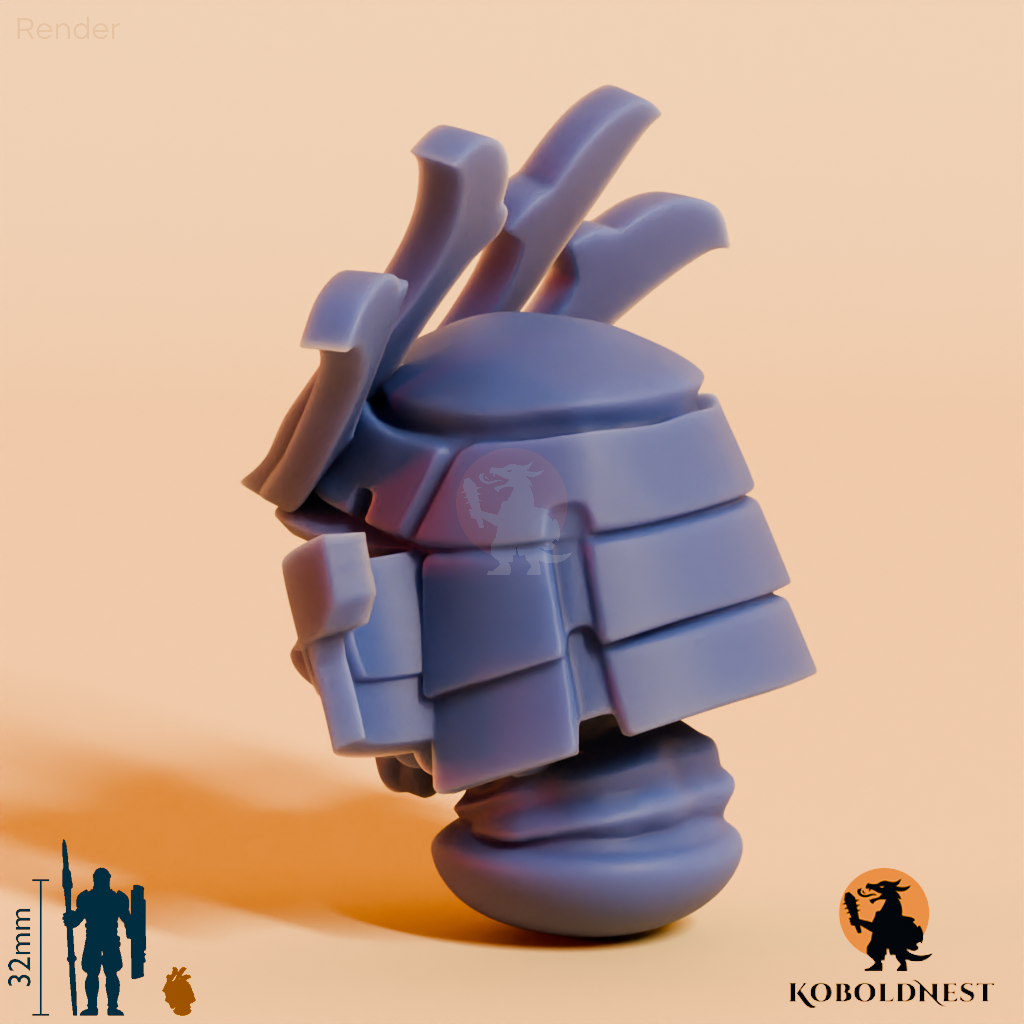 Männerkopf - 88