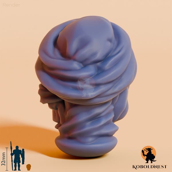 Männerkopf - 90