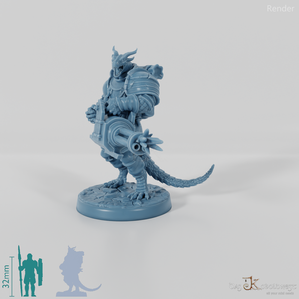 Dragonborn-Vernichter mit Gatling 02