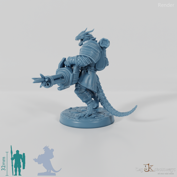 Dragonborn-Vernichter mit Gatling 02