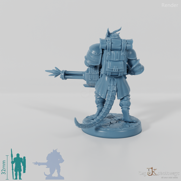 Dragonborn-Vernichter mit Gatling 02