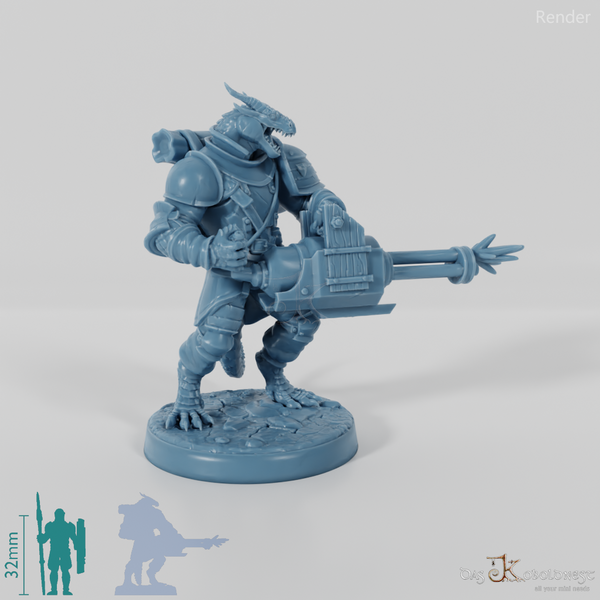 Dragonborn-Vernichter mit Gatling 02