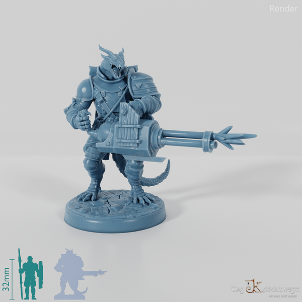 Dragonborn-Vernichter mit Gatling 02