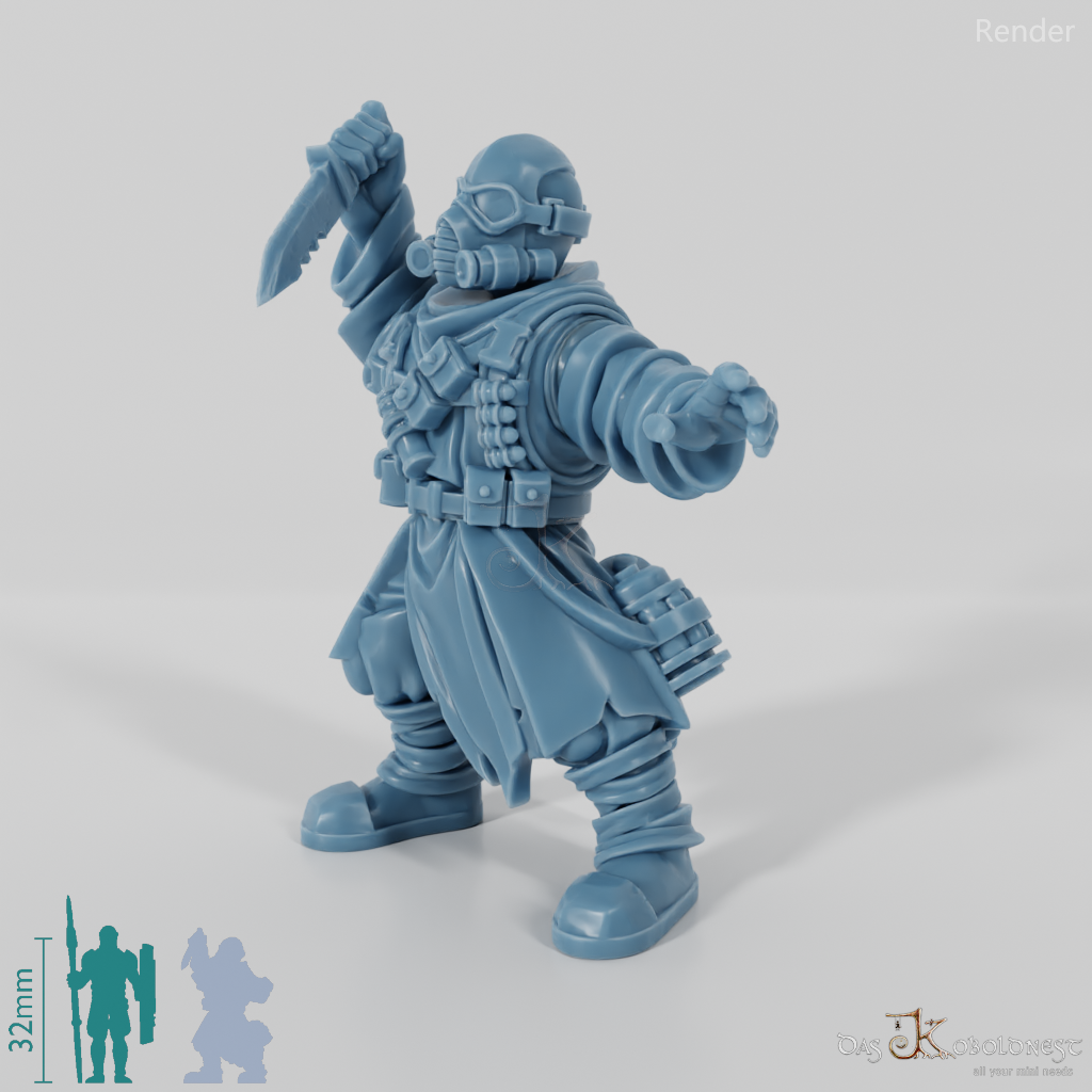 Space Soldiers - Marauder mit Messer 01