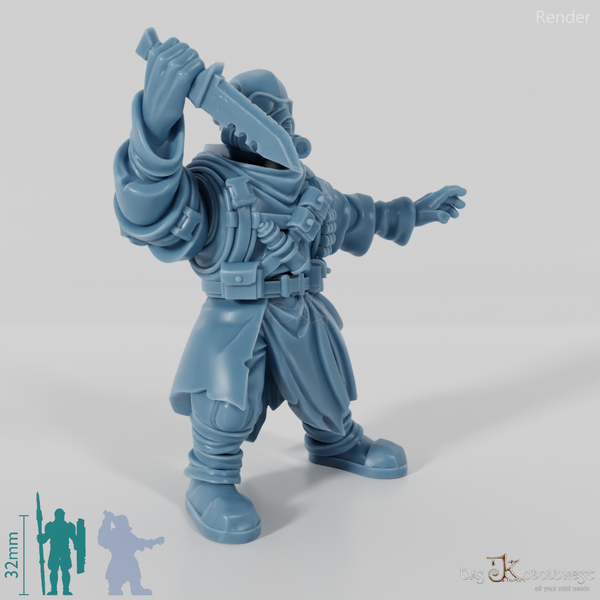 Space Soldiers - Marauder mit Messer 01