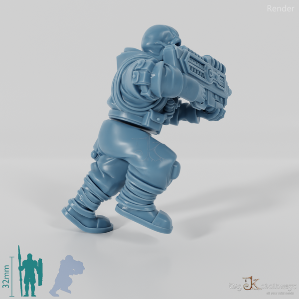 Space Soldiers - Marauder mit Schmelzpistole 01