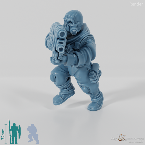Space Soldiers - Marauder mit Schmelzpistole 01
