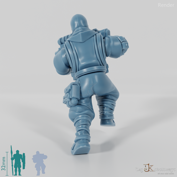 Space Soldiers - Marauder mit Schmelzpistole 01