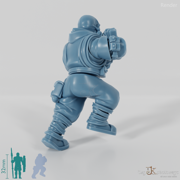 Space Soldiers - Marauder mit Schmelzpistole 01