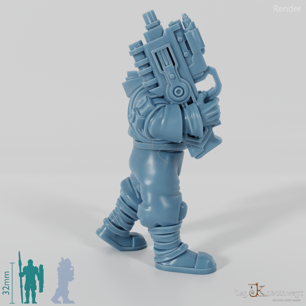Space Soldiers - Marauder mit Schmelzpistole 02