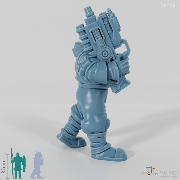 Space Soldiers - Marauder mit Schmelzpistole 02