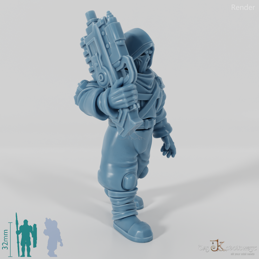 Space Soldiers - Marauder mit Schmelzpistole 02