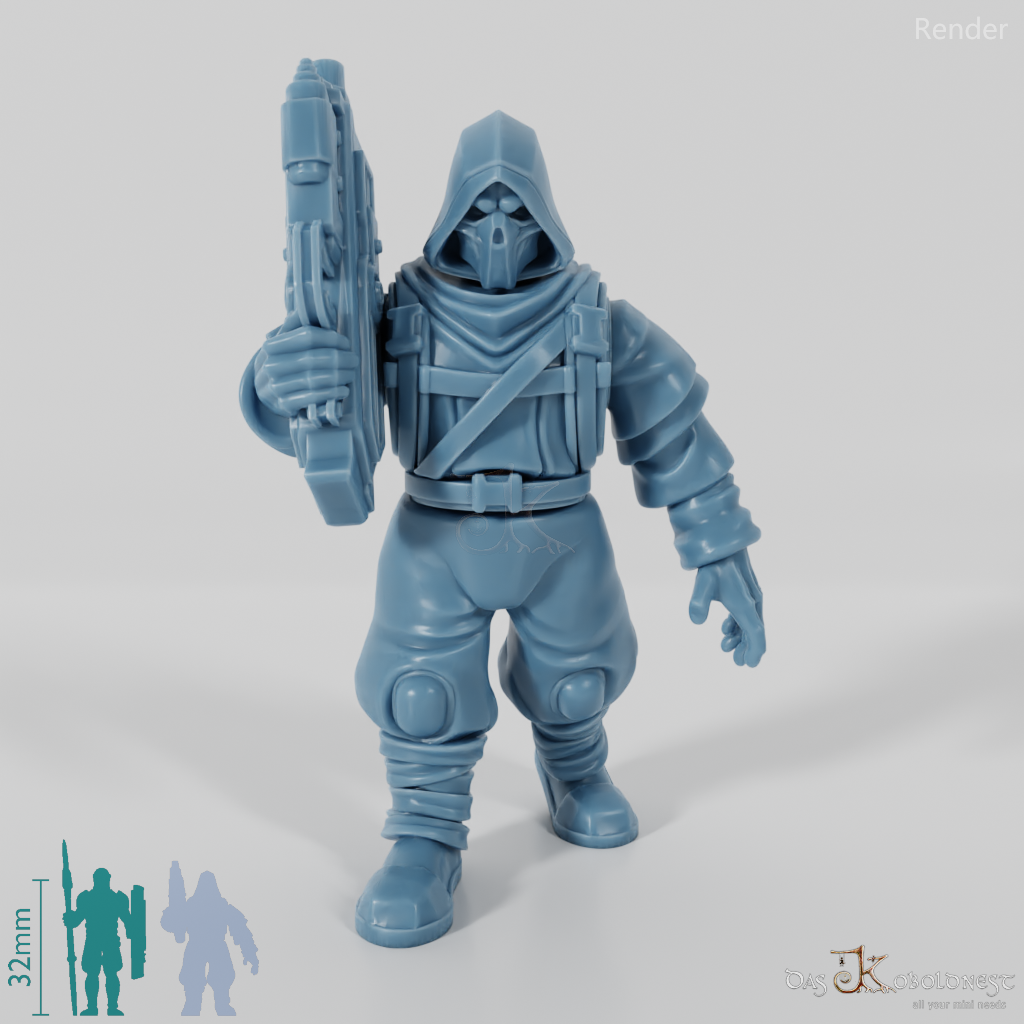 Space Soldiers - Marauder mit Schmelzpistole 02