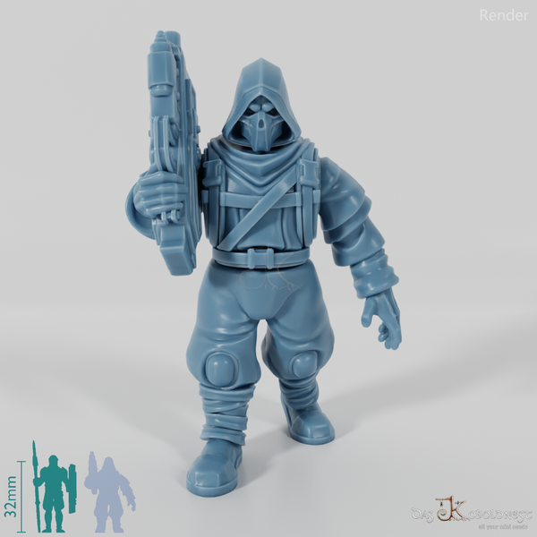 Space Soldiers - Marauder mit Schmelzpistole 02