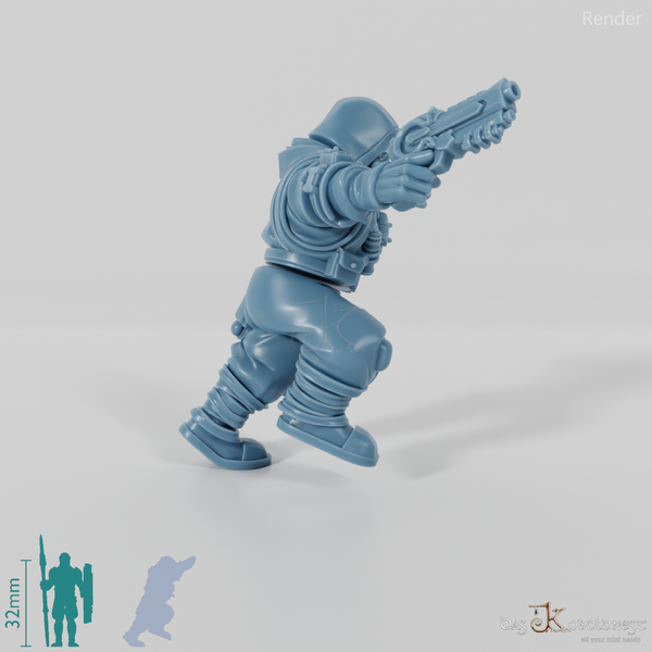 Space Soldiers - Marauder mit Pistole 02