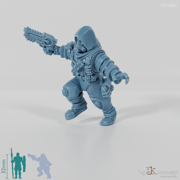 Space Soldiers - Marauder mit Pistole 02