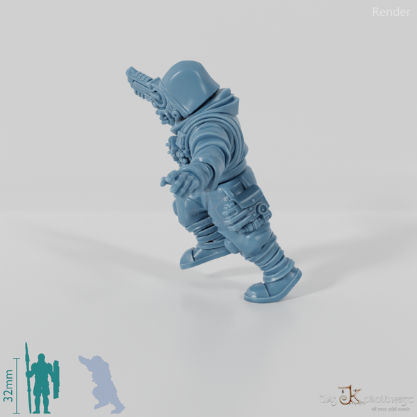 Space Soldiers - Marauder mit Pistole 02