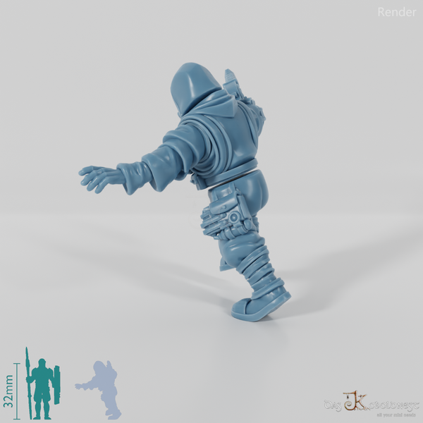 Space Soldiers - Marauder mit Pistole 02