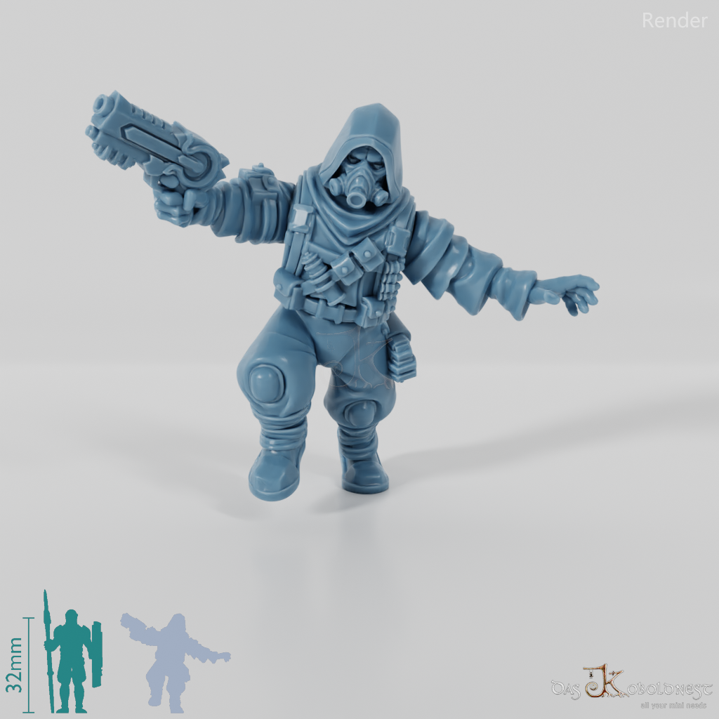 Space Soldiers - Marauder mit Pistole 02
