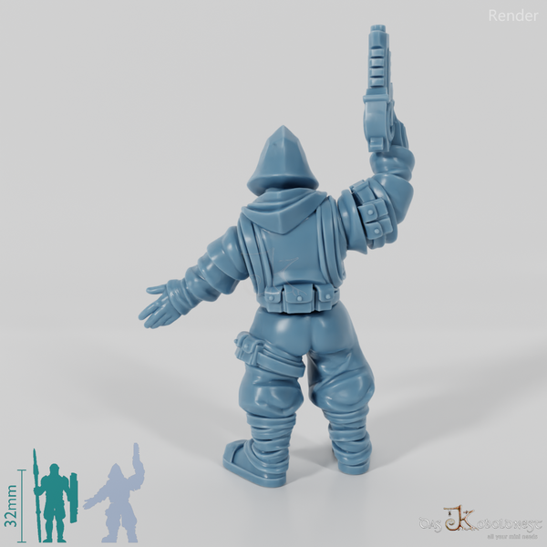 Space Soldiers - Marauder mit Pistole 01