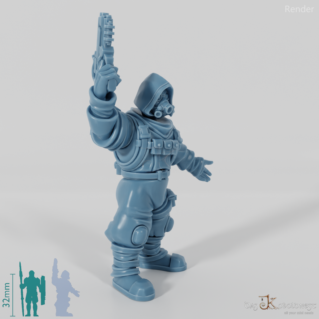 Space Soldiers - Marauder mit Pistole 01