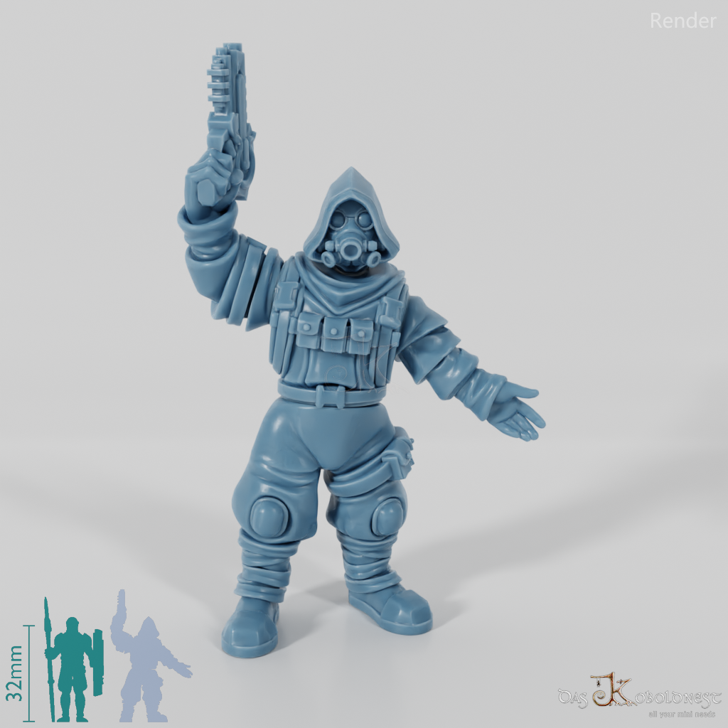 Space Soldiers - Marauder mit Pistole 01