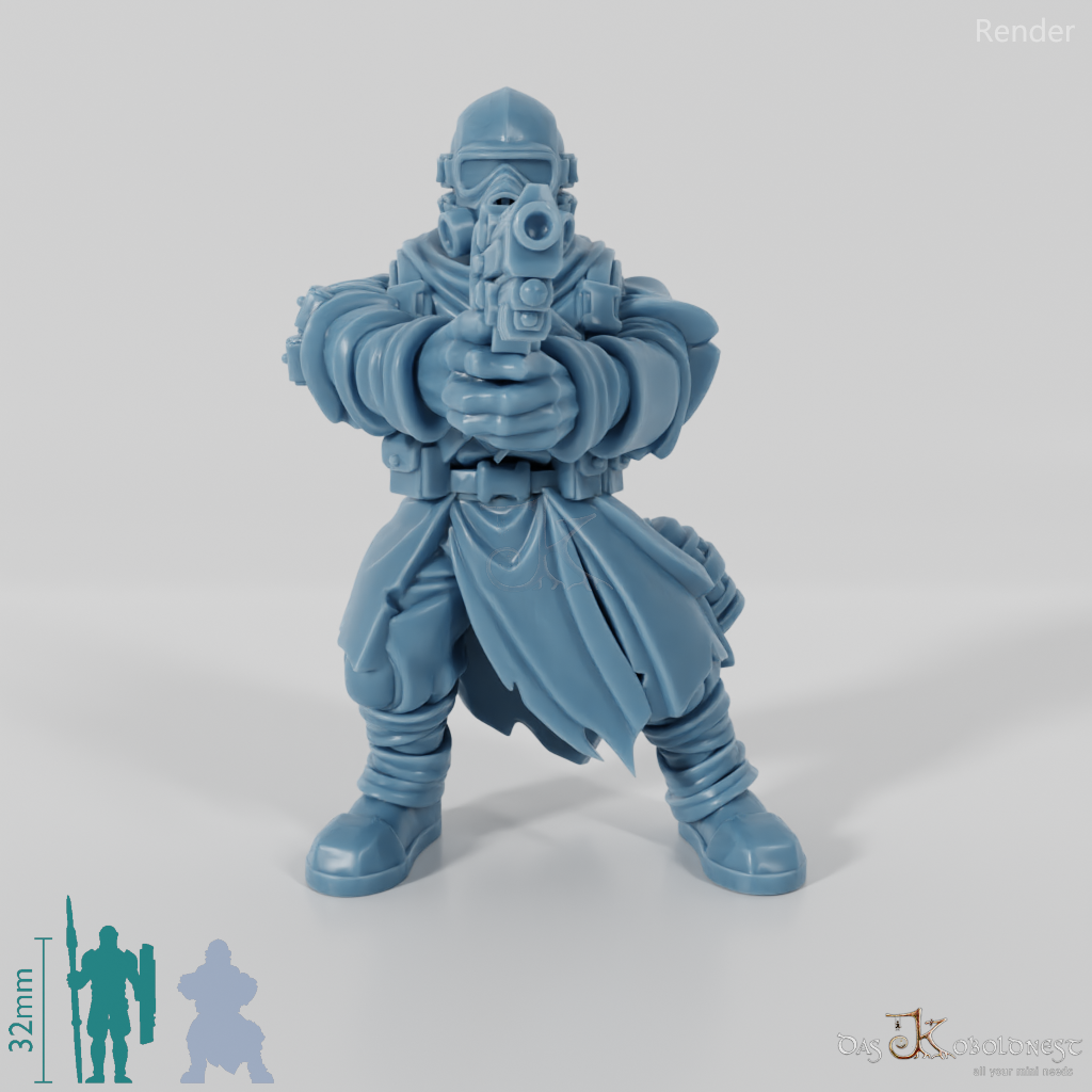 Space Soldiers - Marauder mit Pistole 03