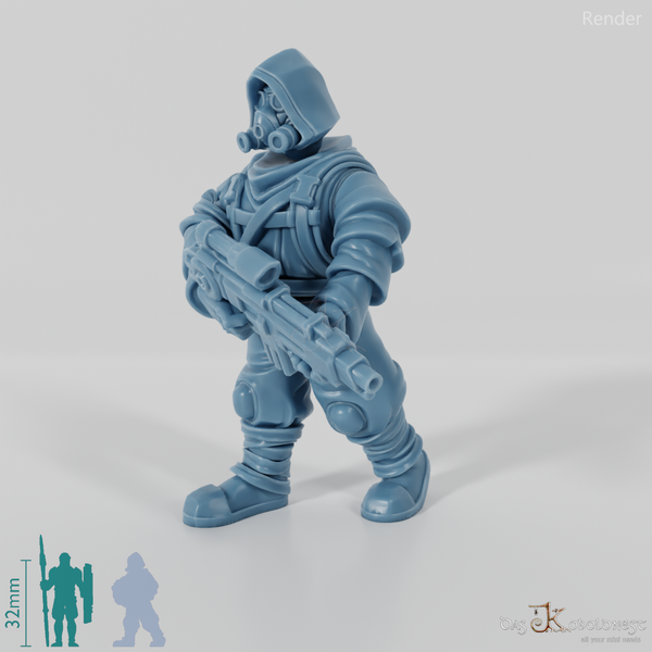 Space Soldiers - Marauder mit Sturmgewehr 02