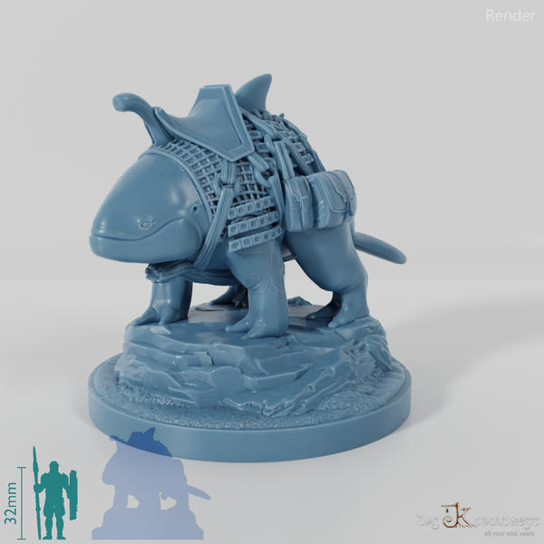 Mastif, Gesattelter Landwal