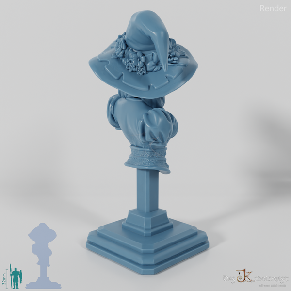 Büste - Melinda, die gute Hexe