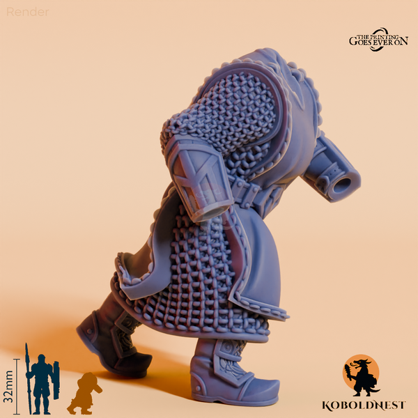 Modulare Minenzwerg-Legionärin A