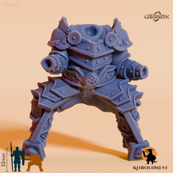 Modularer Minenzwerg-Steinbartwächter A (Beritten)