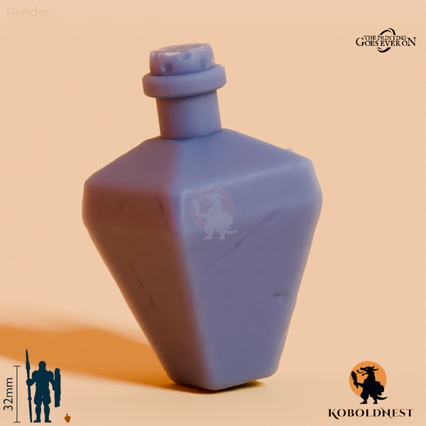 Minenzwerg-Zubehör - Trankflasche C