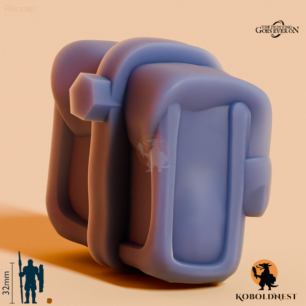Minenzwerg-Zubehör - Gürteltasche A