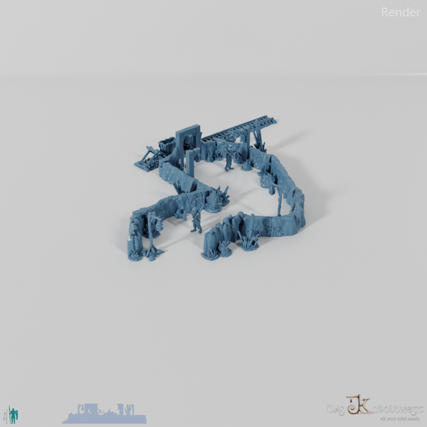 Dioramaset - Zwergische Minenarbeit