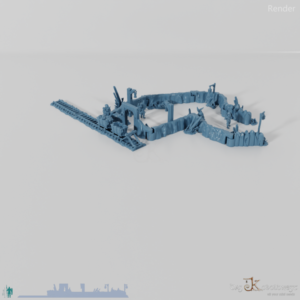 Dioramaset - Zwergische Minenarbeit