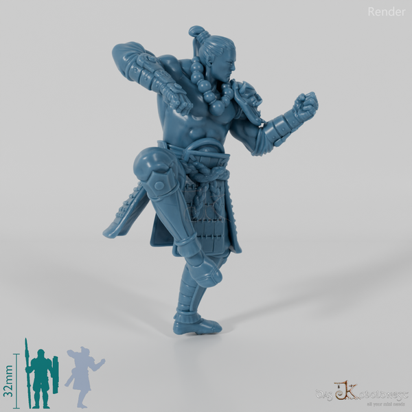 Menschen-Kampfmönch 01