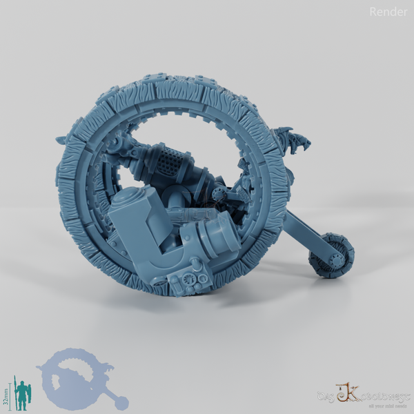 Rattenvolk-Kriegsmaschine mit Mörsern