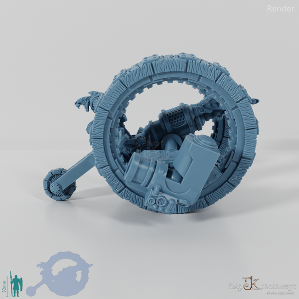 Rattenvolk-Kriegsmaschine mit Mörsern