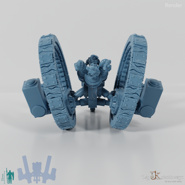 Rattenvolk-Kriegsmaschine mit Mörsern